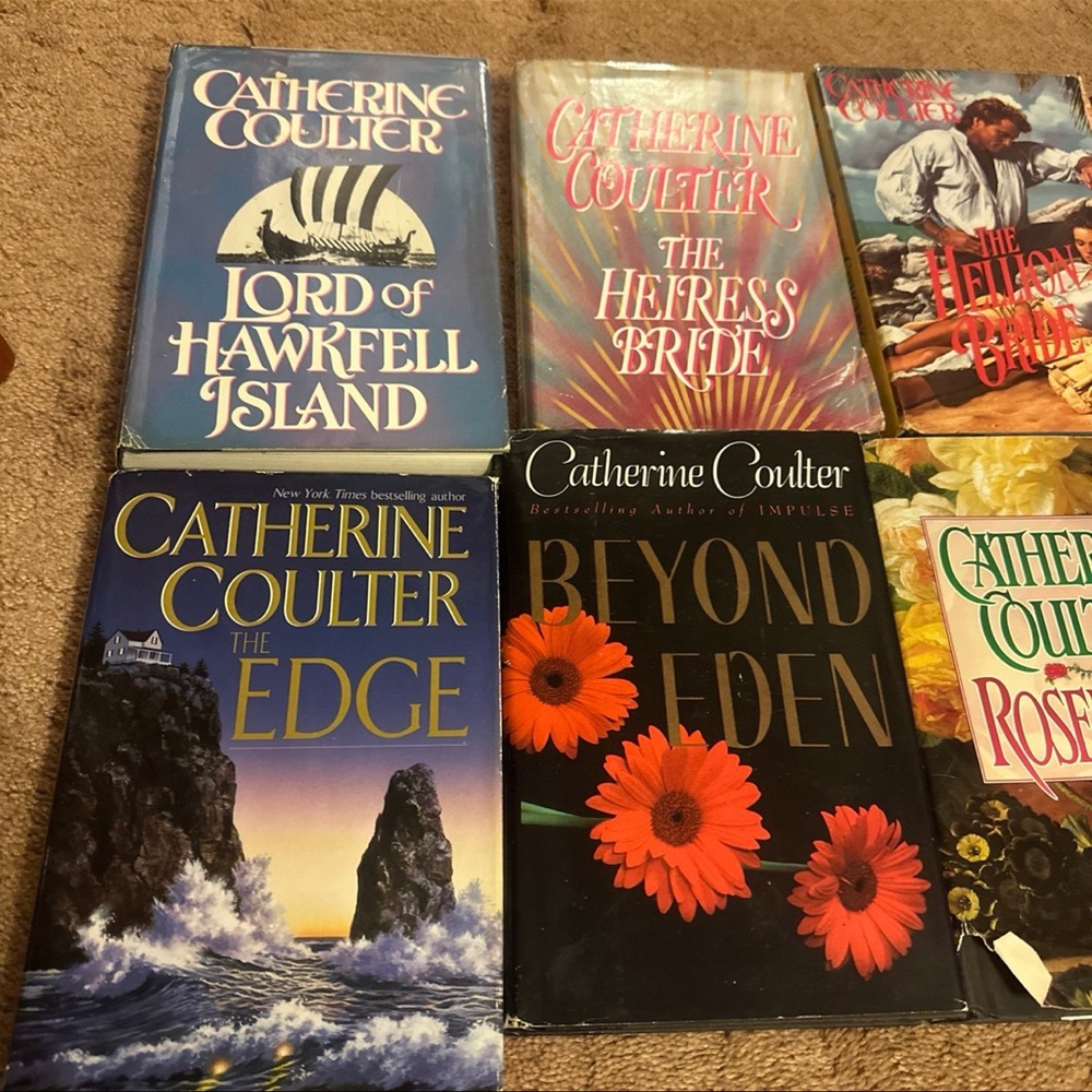 Catherine Coulter Hardcover Book Collection